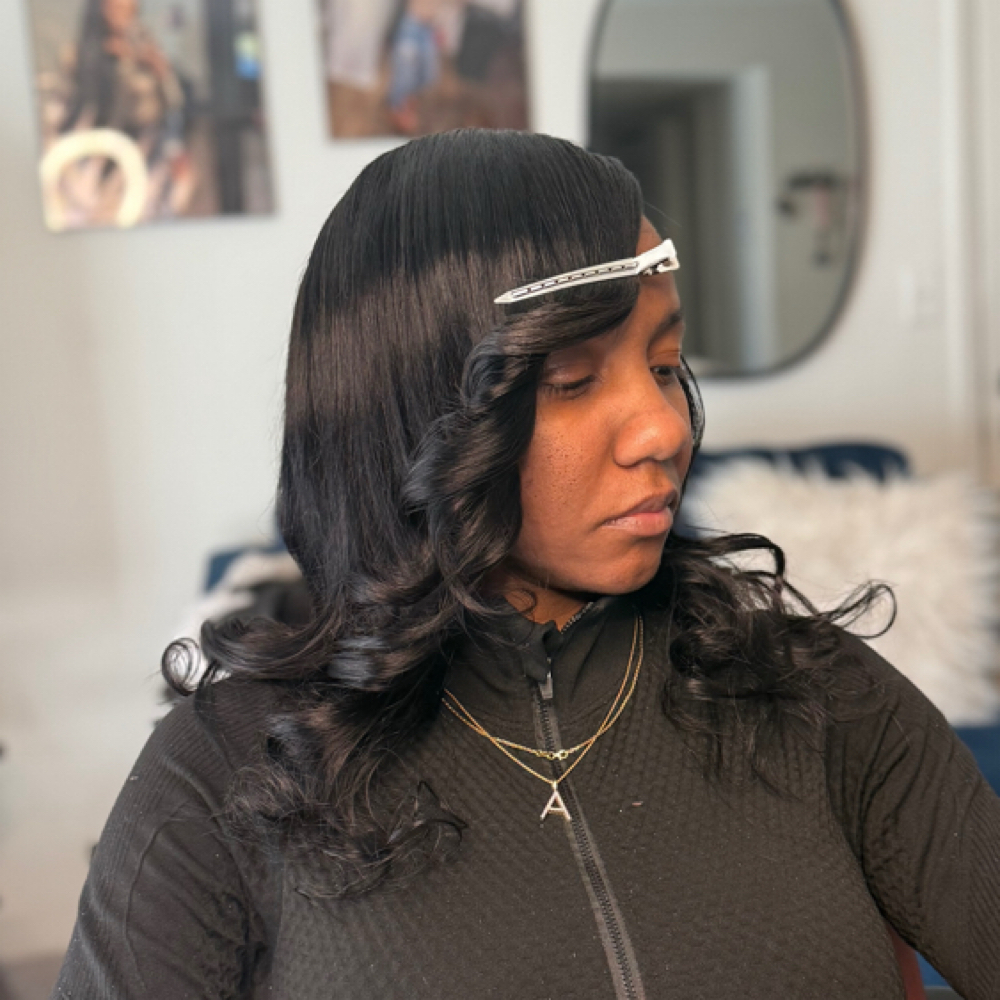 Quick Weave w/ Leave Out at damia johnson in Greenville, SC