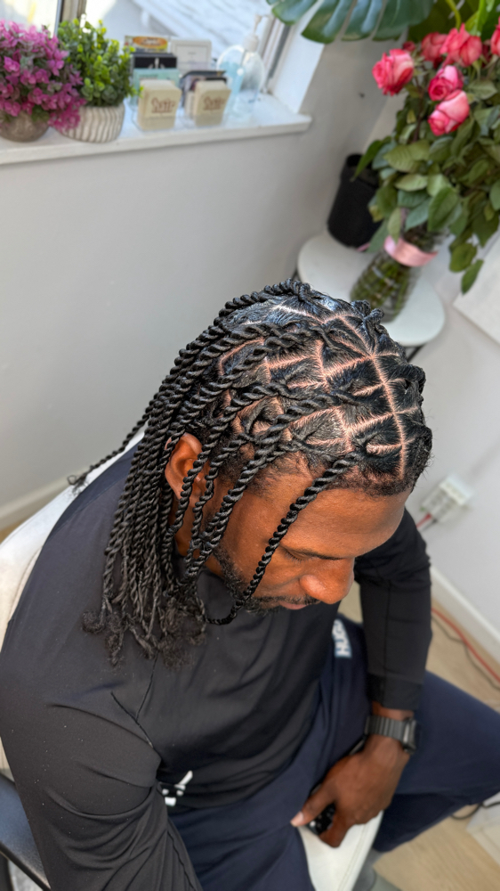 Two Strand Twists at Karlaswork in Newark, CA