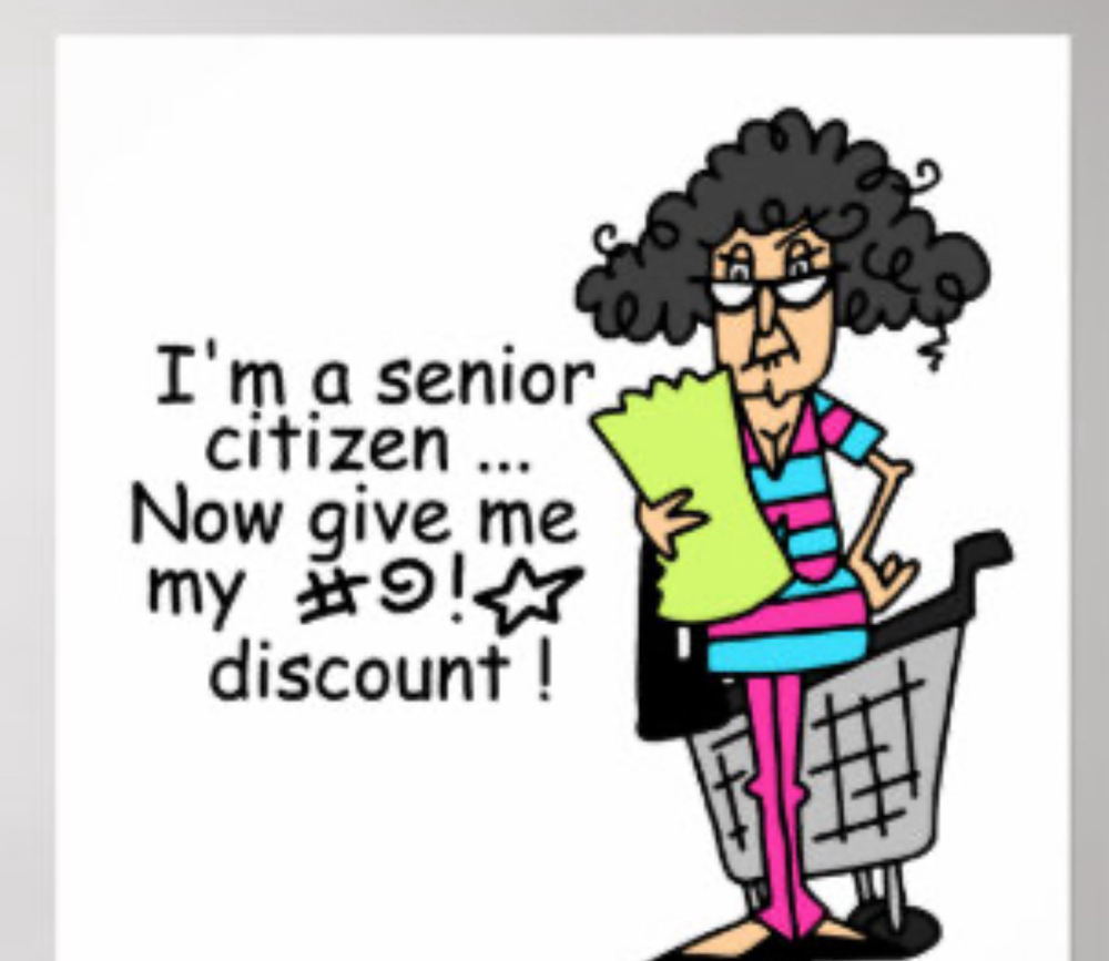 15% Senior Citizen Discount