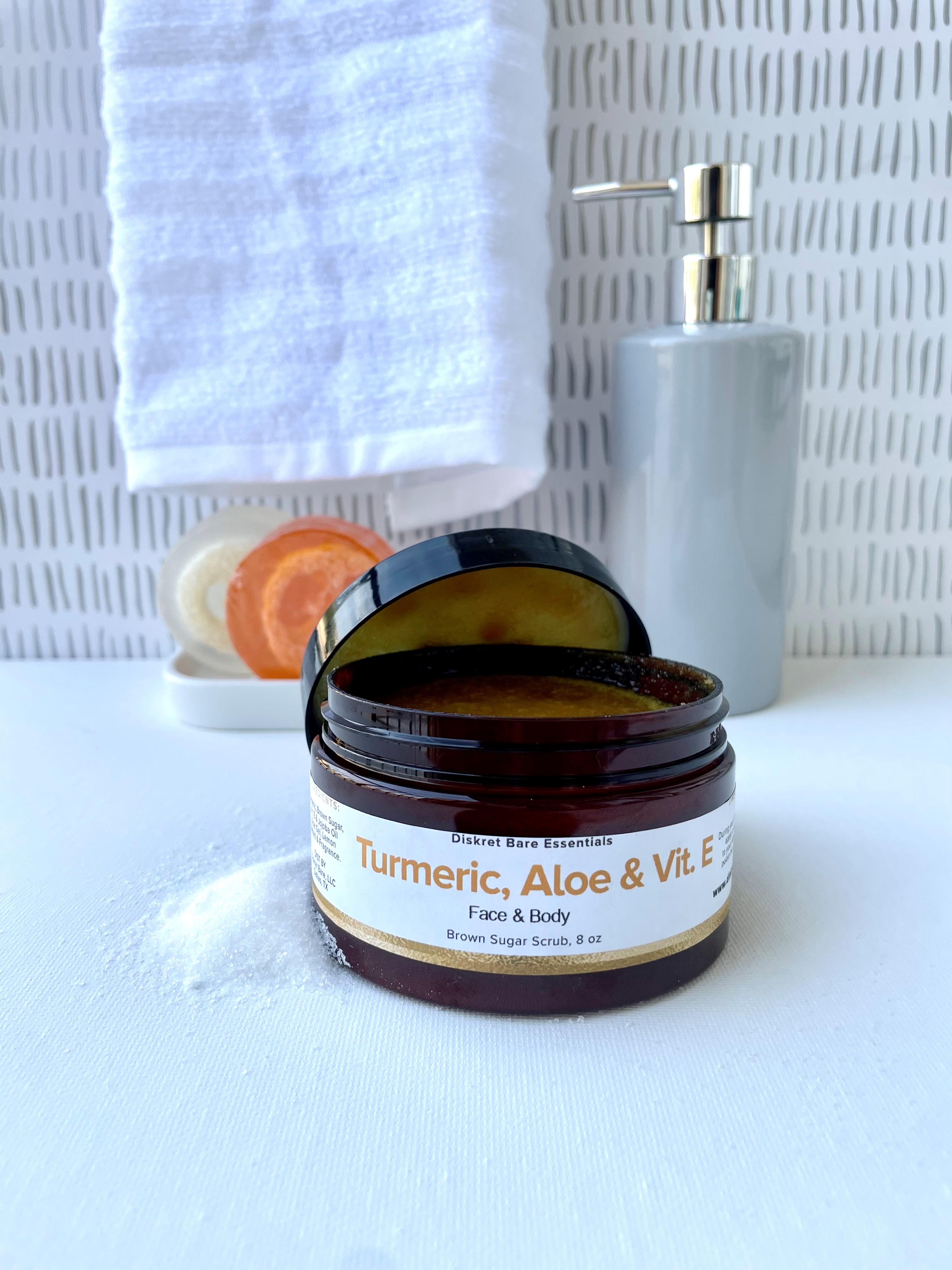 Turmeric Body Scrub, 8 oz