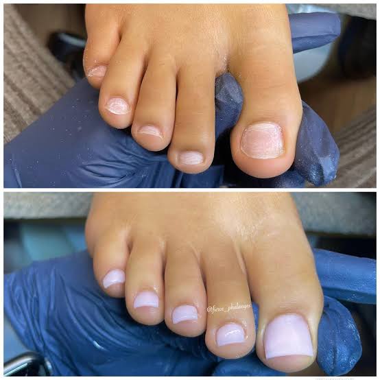 Full Set Acrylic Toes at Liquid Glamour in Cranberry Twp, PA