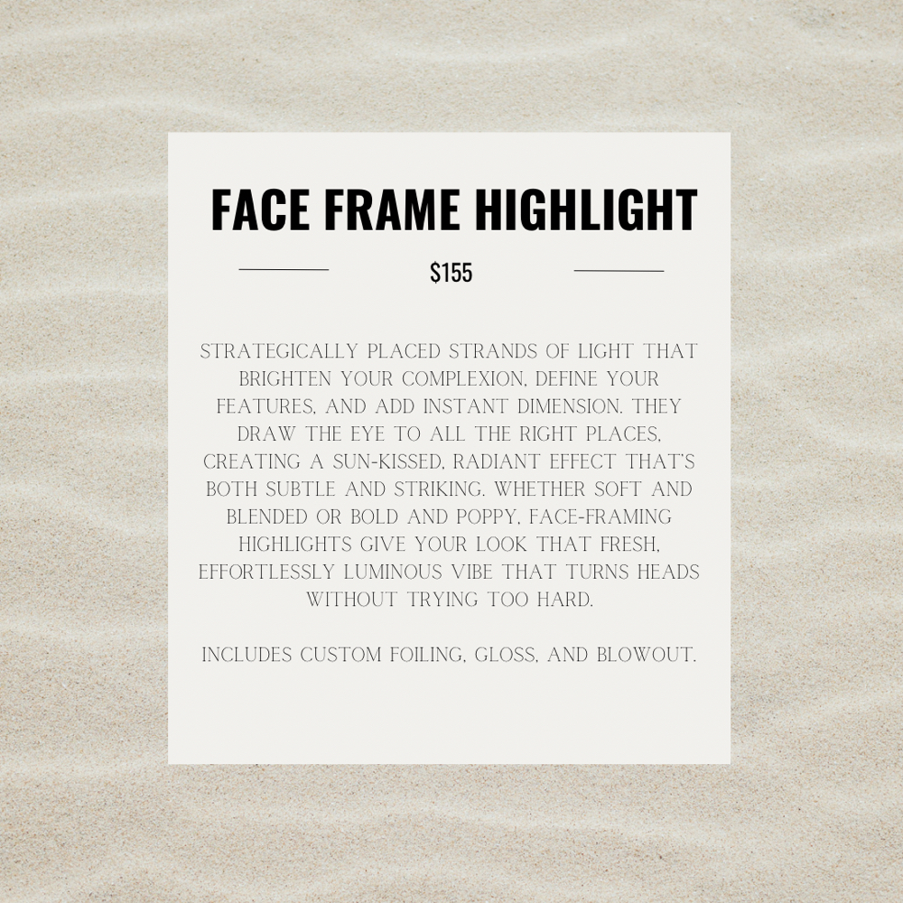 Face Frame at Newave Hair Lounge in Florida, FL