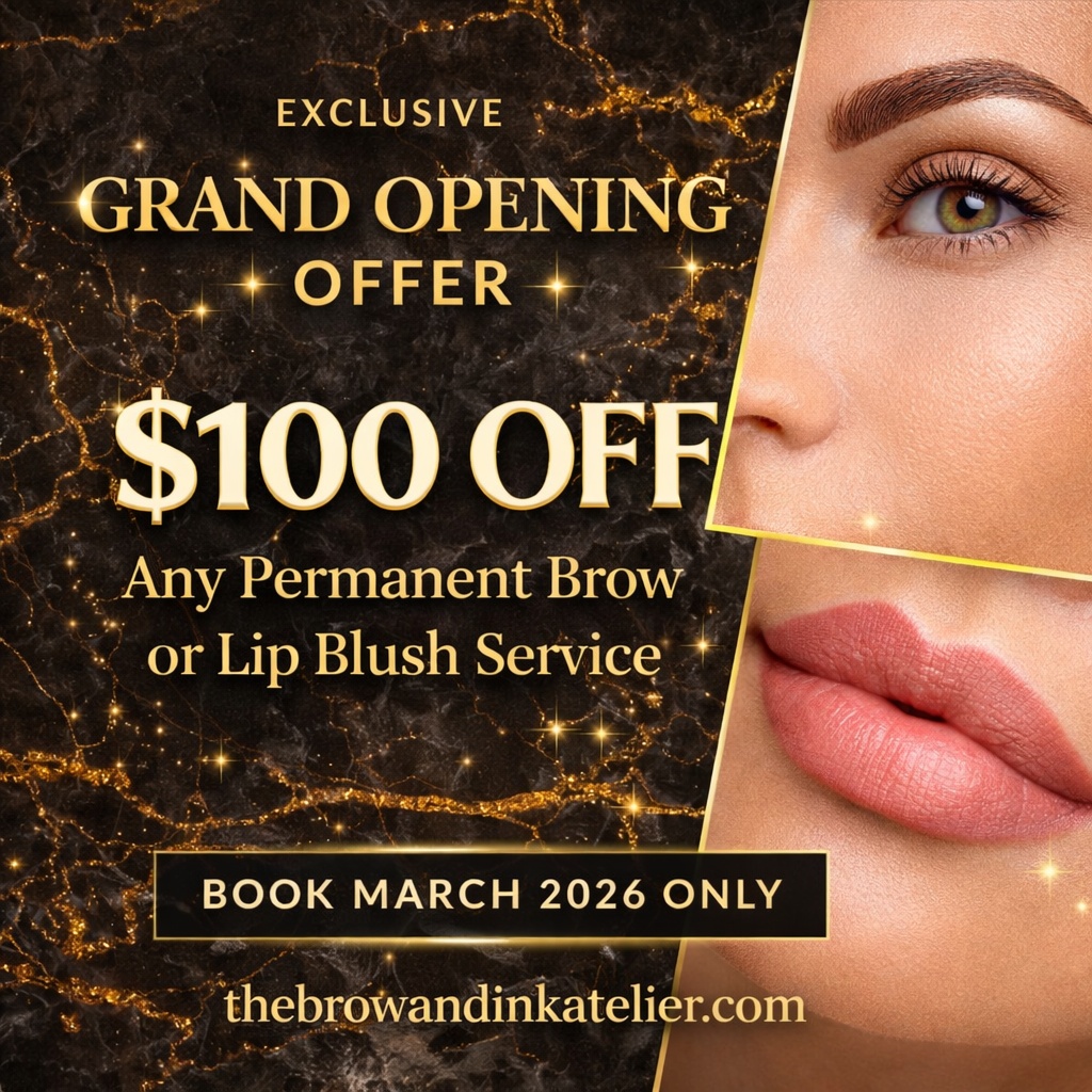 Grand Opening Exclusive at The Brow and Ink Atelier in Draper, UT