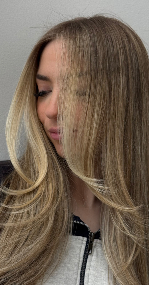 Full Head Custom Color No Haircut