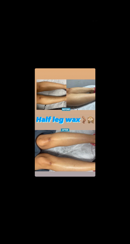 Half Leg Wax