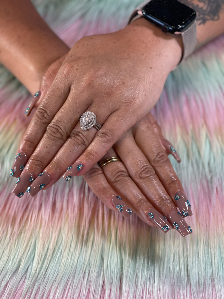 Simplicity W/ Mini Rhinstones