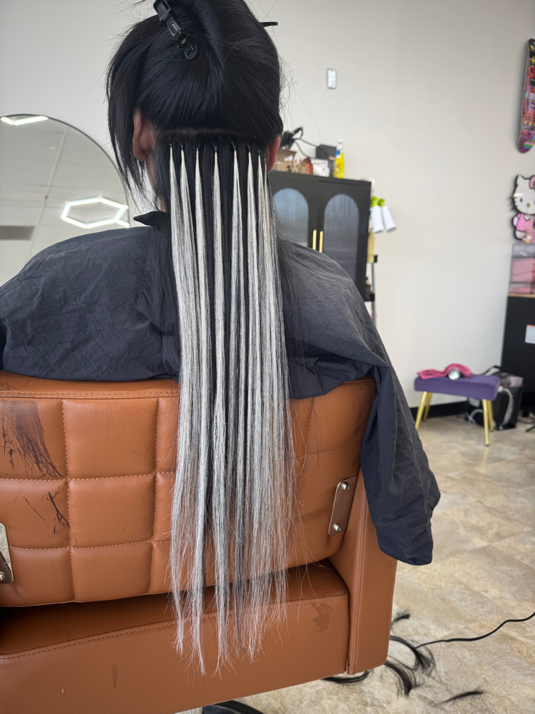 K-tip Hair Install at MJ Haus Of Beauty in Des Moines, IA