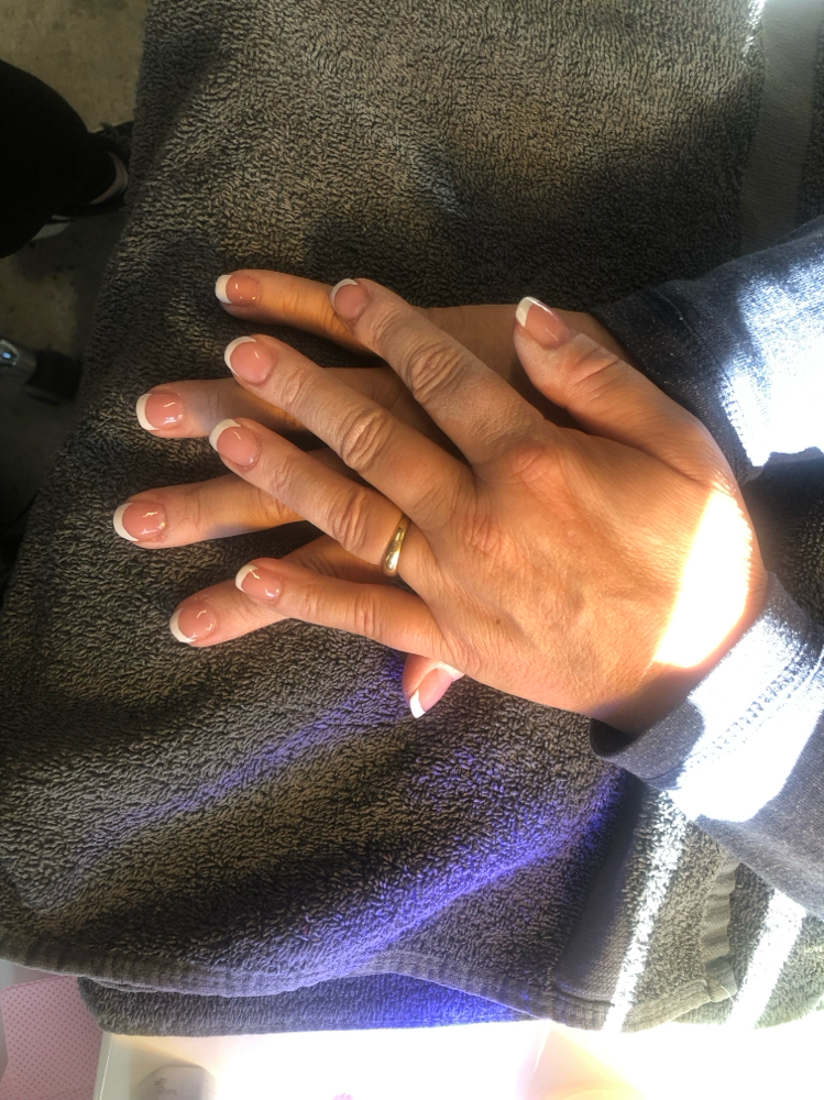 French Gel Manicure