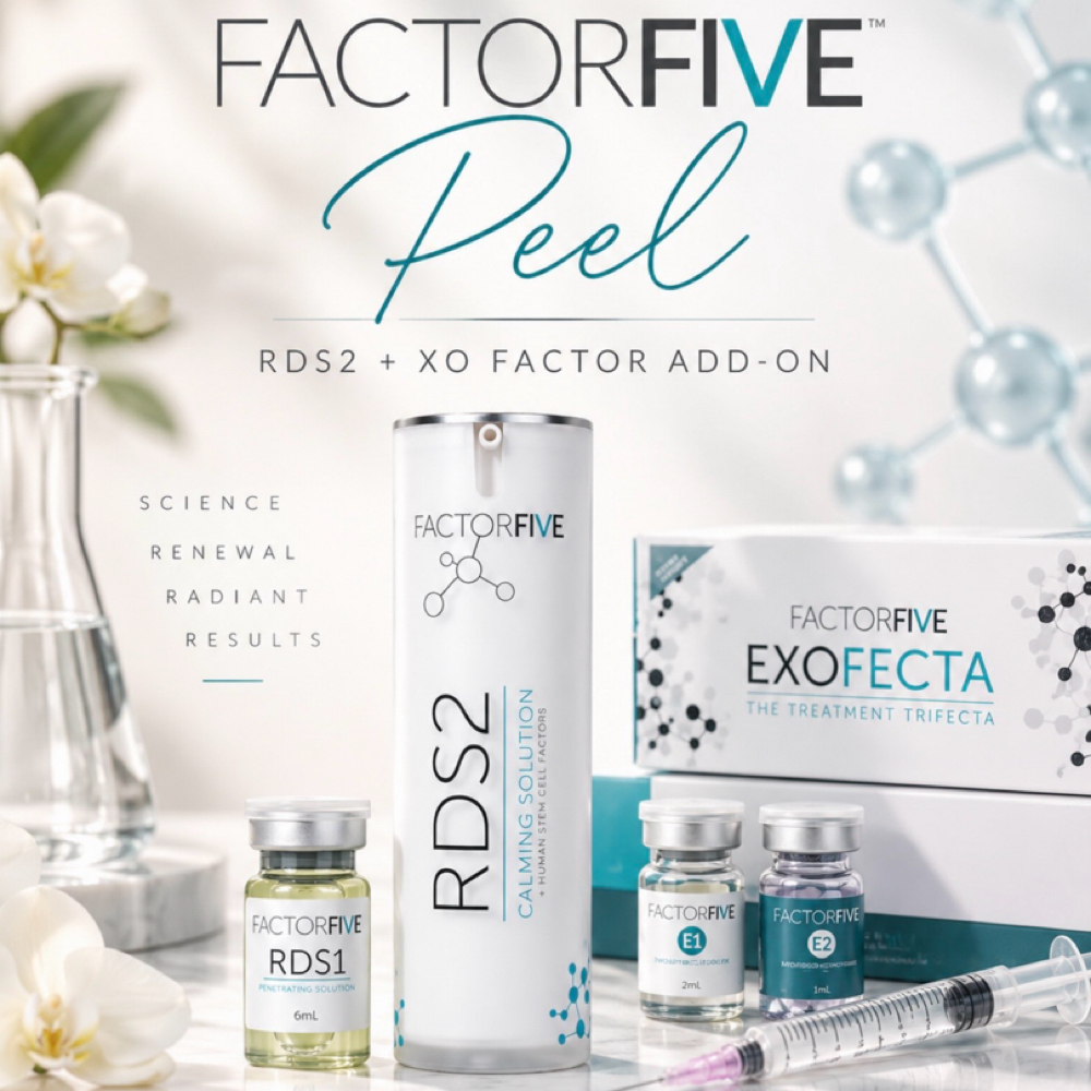 Factor Five Peel Plus Exofecta at Relax & Renew Esthetics in Springfield, MO
