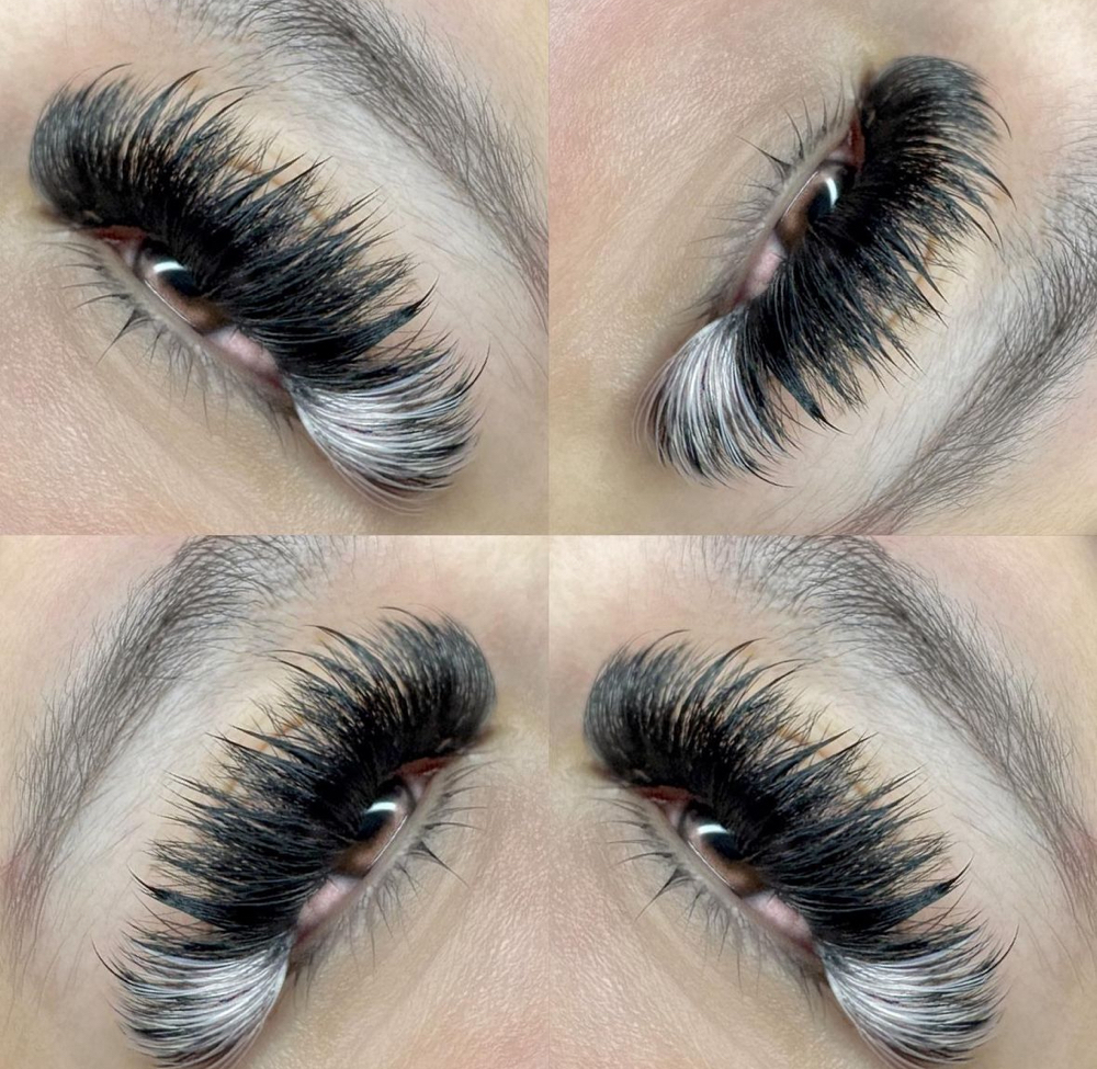 Add color Or Glitter Lashes