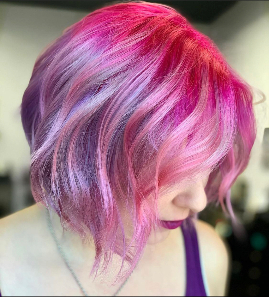 Haircut Add-on To Color Service