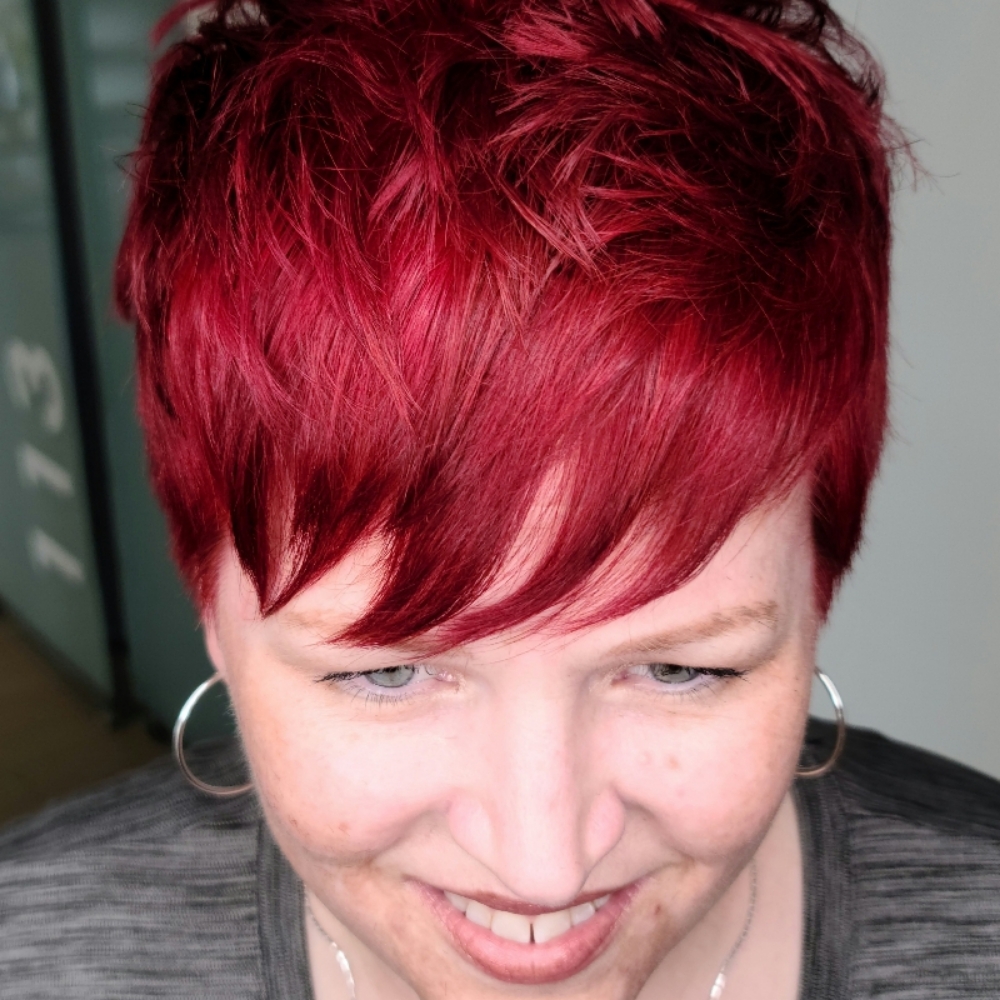 Short Hair Color (Above Ears) at Tailored Barber Co. in Roy, UT