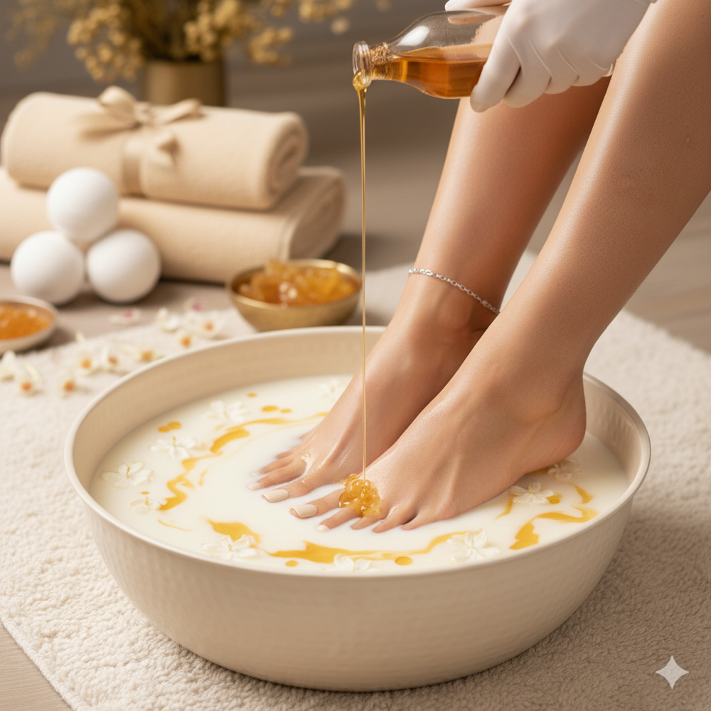 Spa Pedicure Milk and Honey