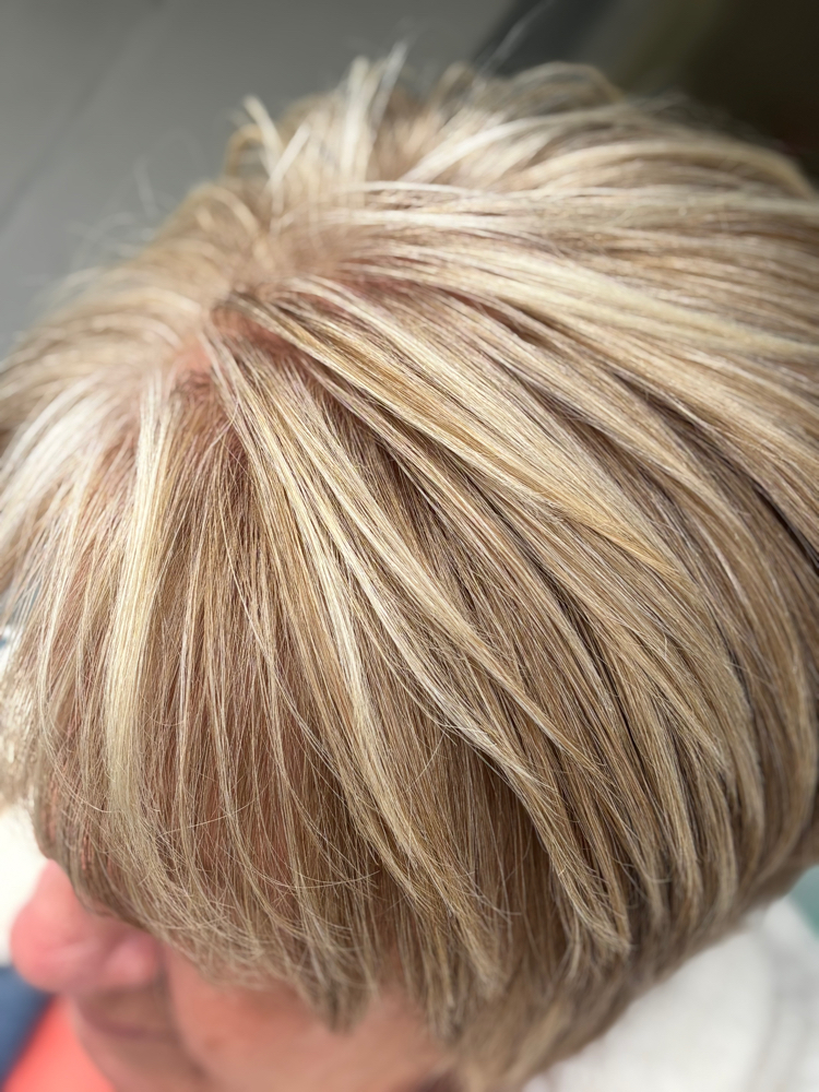 Highlight Or Lowlight + glaze + cut