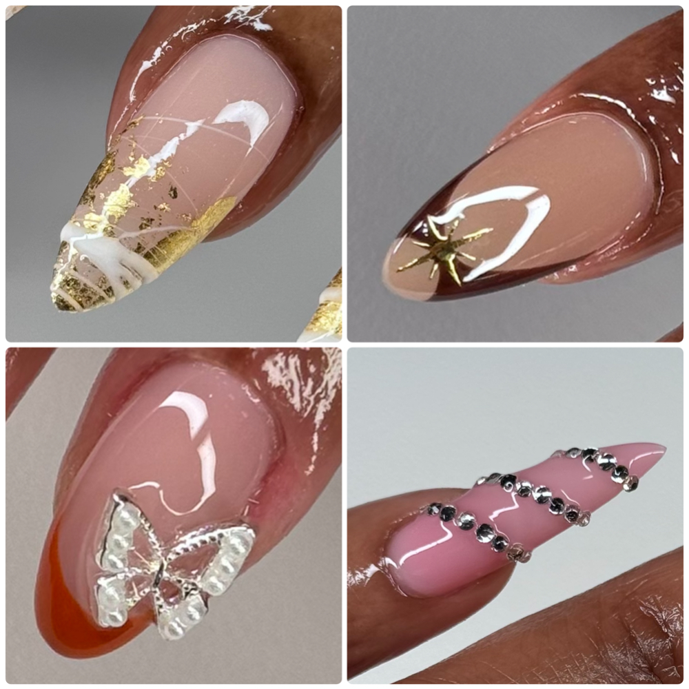 Tier 1 Embellishments at NL Visions Beauty Studio in Greensboro, NC