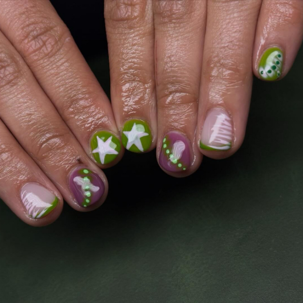 Full Manicure w/ Rubber Base at Canvasofy3ka in Mt Laurel Township, NJ