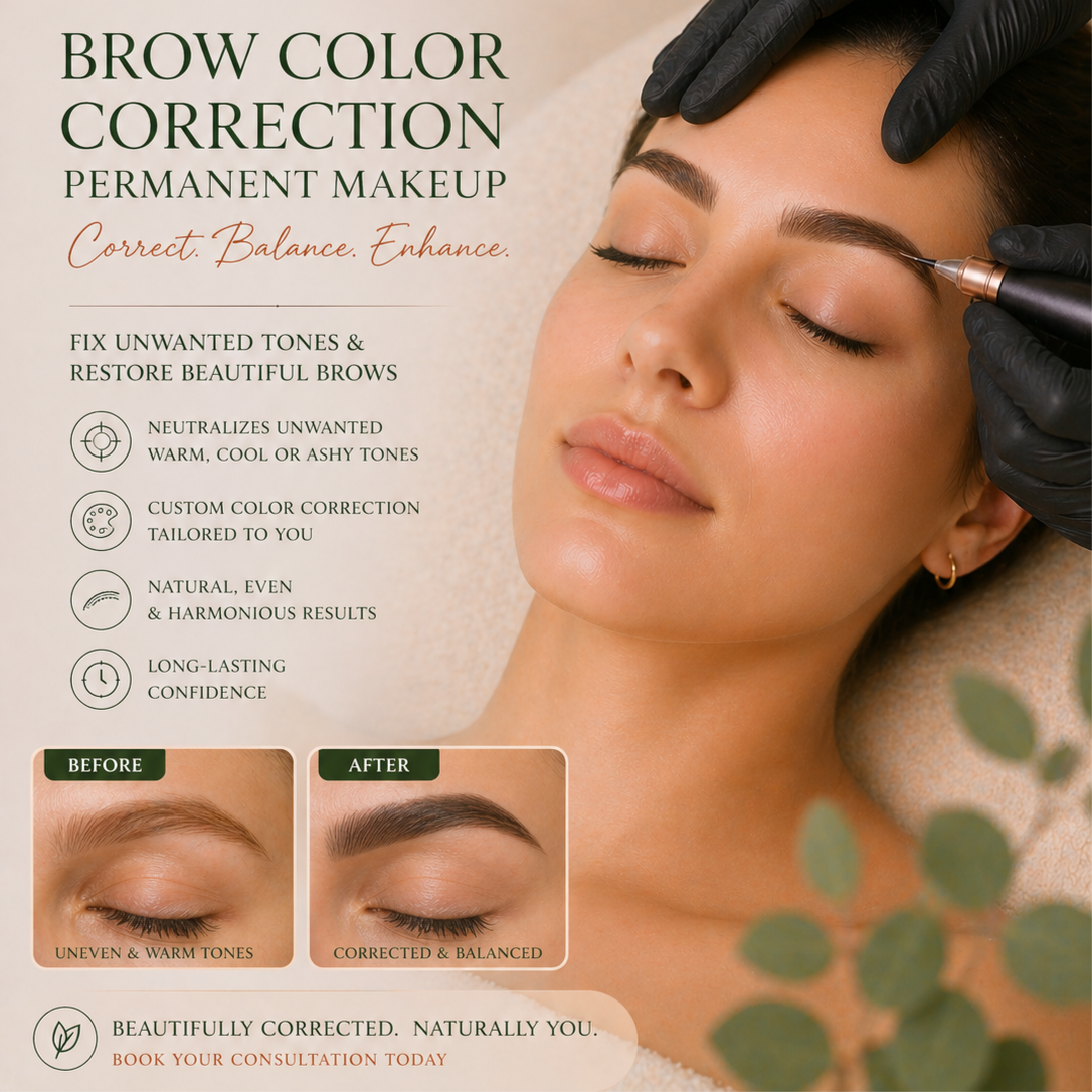 Brow Color Correction | New Client at Radiance & Precision Aesthetics LLC in Fort Myers, FL