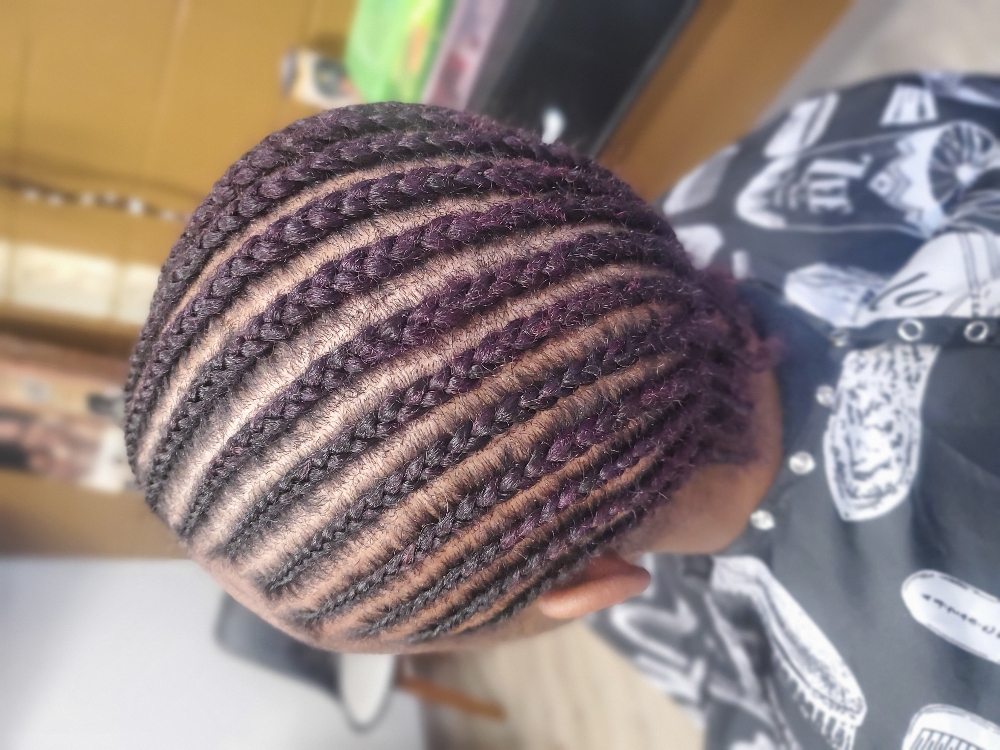 Natural Cornrows(wash Included)