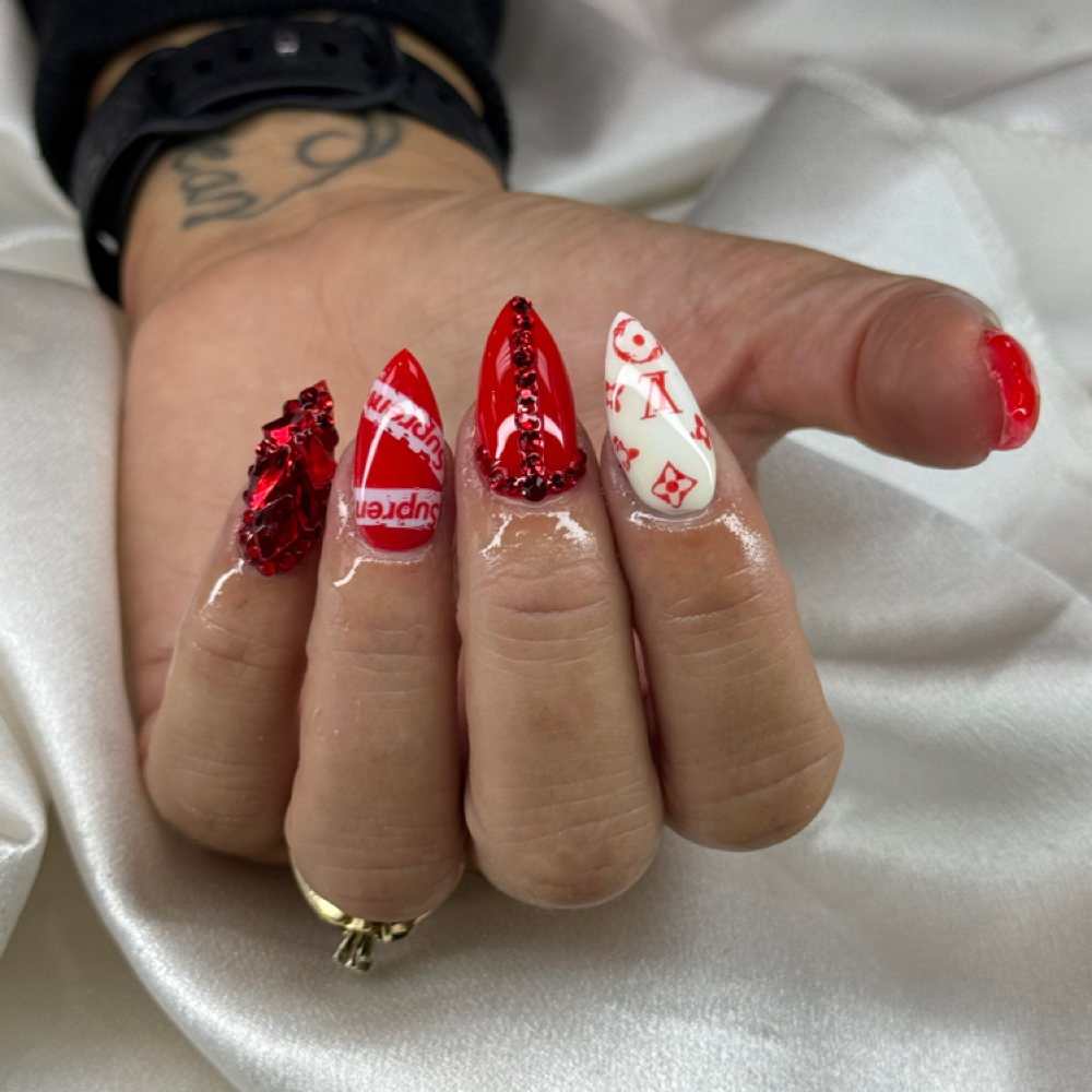 Acrylic Overlay at The Beauty Collective in Des Moines, IA