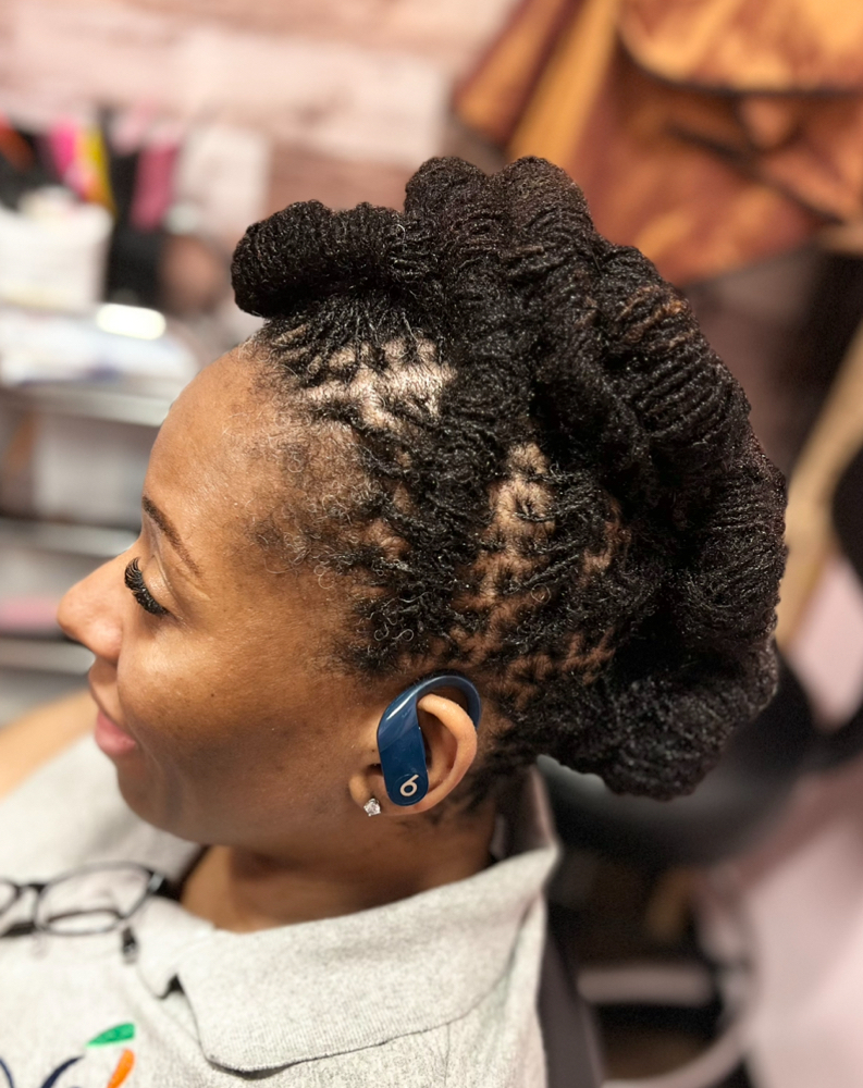 Loc Updo