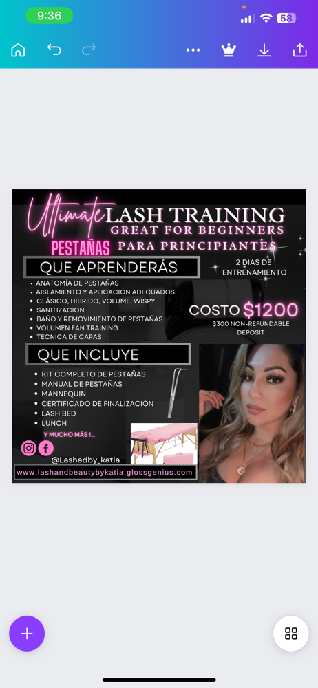 Training De Pestañas (2Dias)
