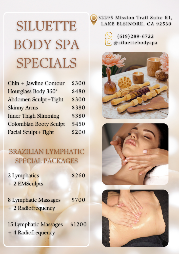 🎀BODY SPA SPECIALS🎀