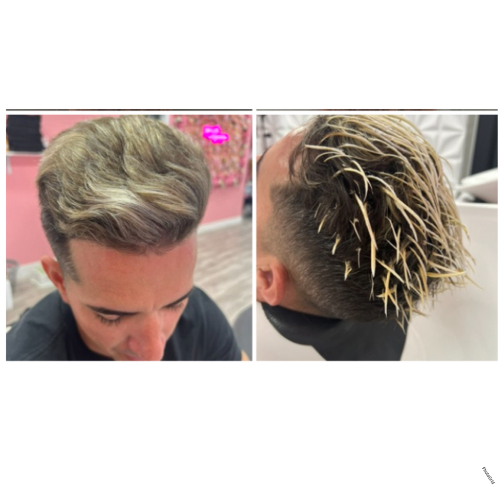 Cap Highlights/Mechas Con Gorro