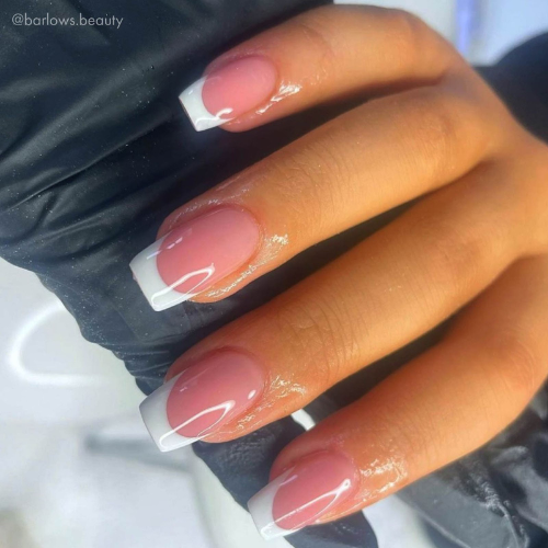 French Gel Manicure