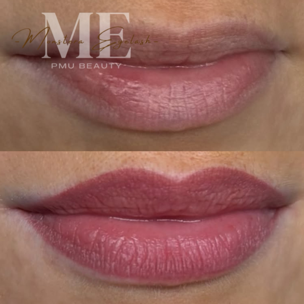 2nd 4-6 Weeks Lip Blushing Touchup at Monstera Eyelash & PMU Beauty in Huntington Beach, CA