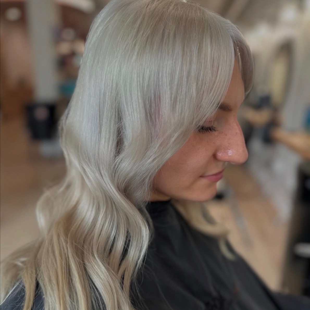 Bleach and Tone at Abode Salon in Marshall, MI