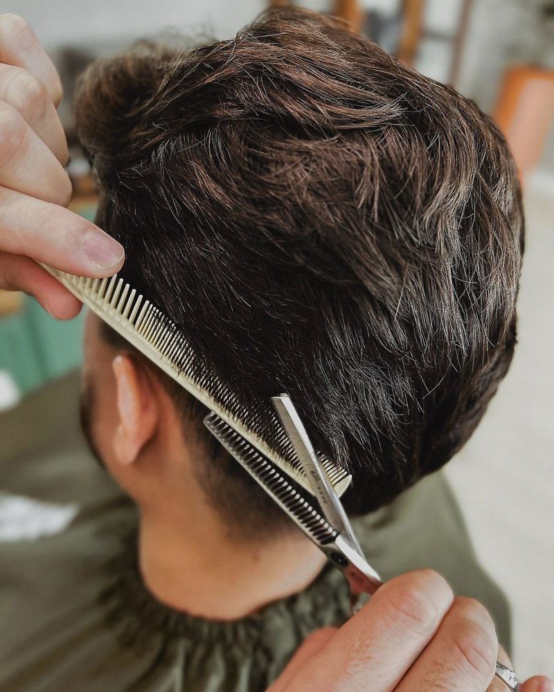 Mens cut at ColoredbyK in Tehachapi, CA