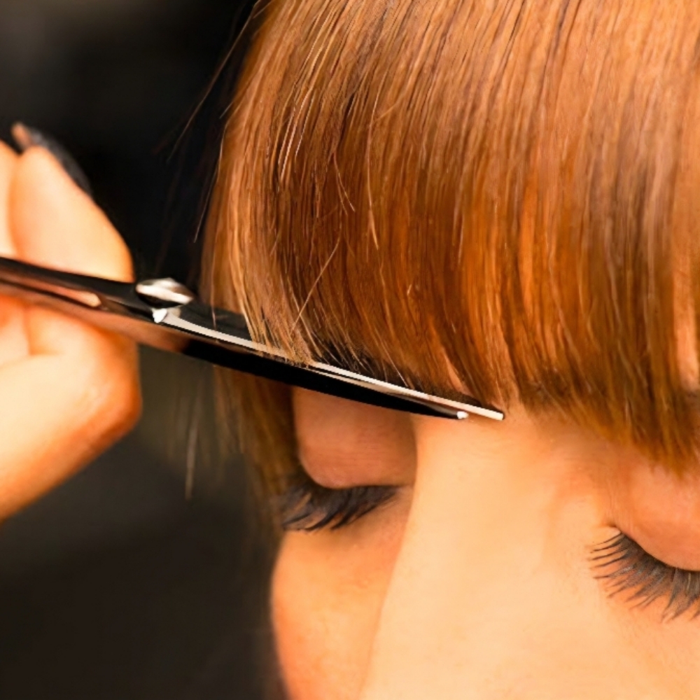 Bang Trim at Lusso Hair Studio and Spa in Winston Salem, NC