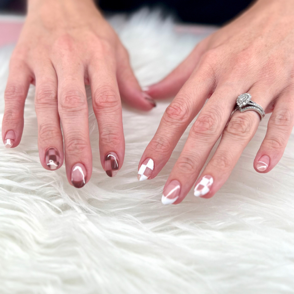 Full Set + Design (S) (1) at Jenn’s Nails Studio LLC in Owasso, OK