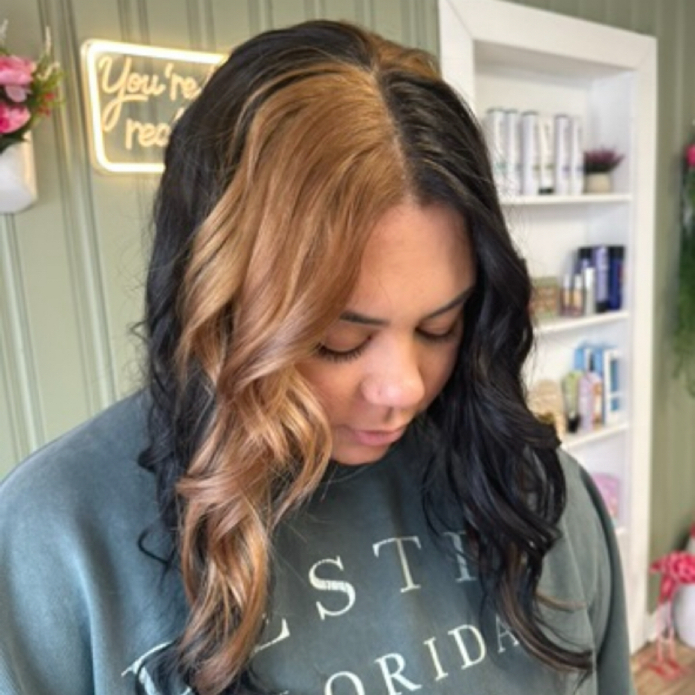 SPLIT DYE at Leah Jane’s Salon in Rockport, IN