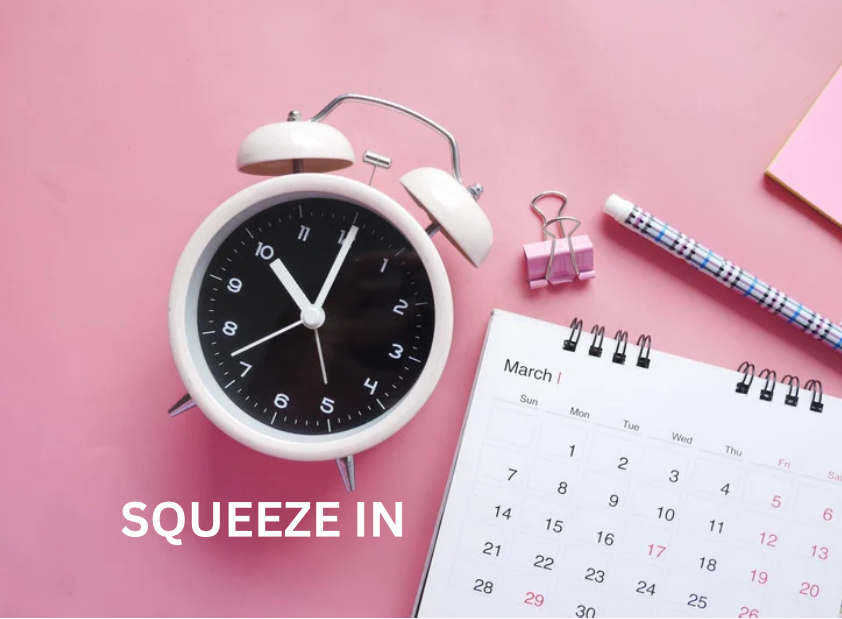 Squeeze In Fee — By Approval Only