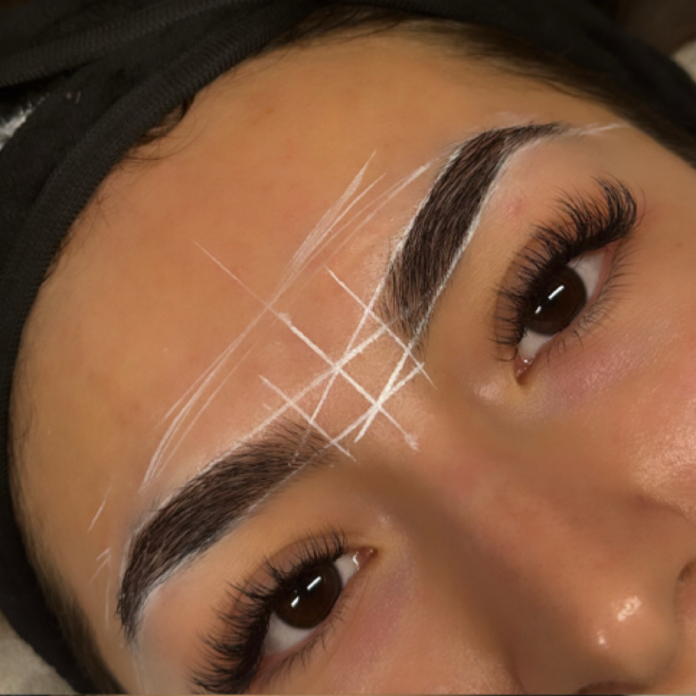 The Glow Brow Shape + Thread at The Glow Lab HTX in Richmond, TX