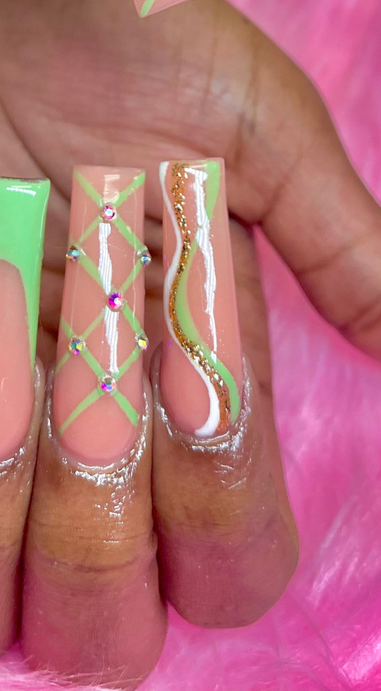 Simple Nail Art (per Nail)
