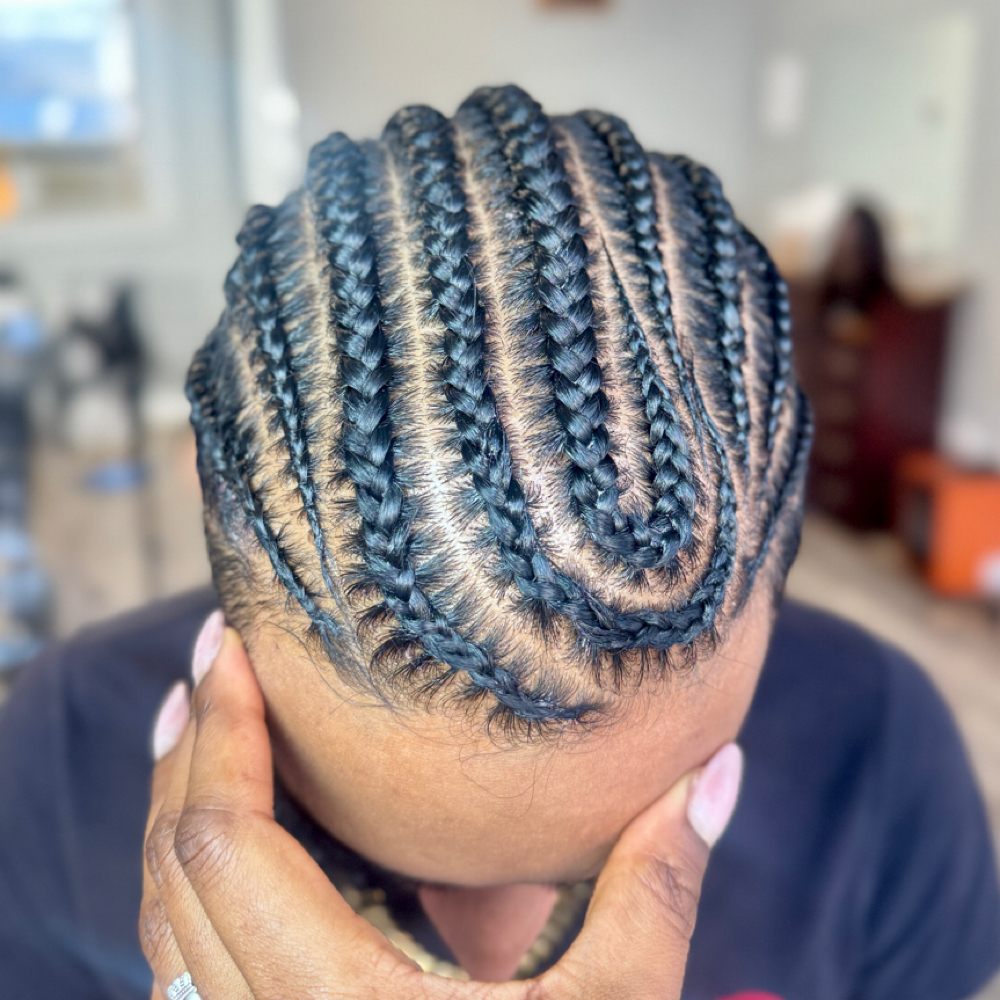 Cornrow Braids at Chinwem’s HairB&B in Ayer, MA