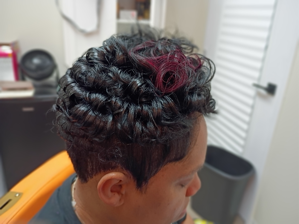 Cut, Relaxer And Curl