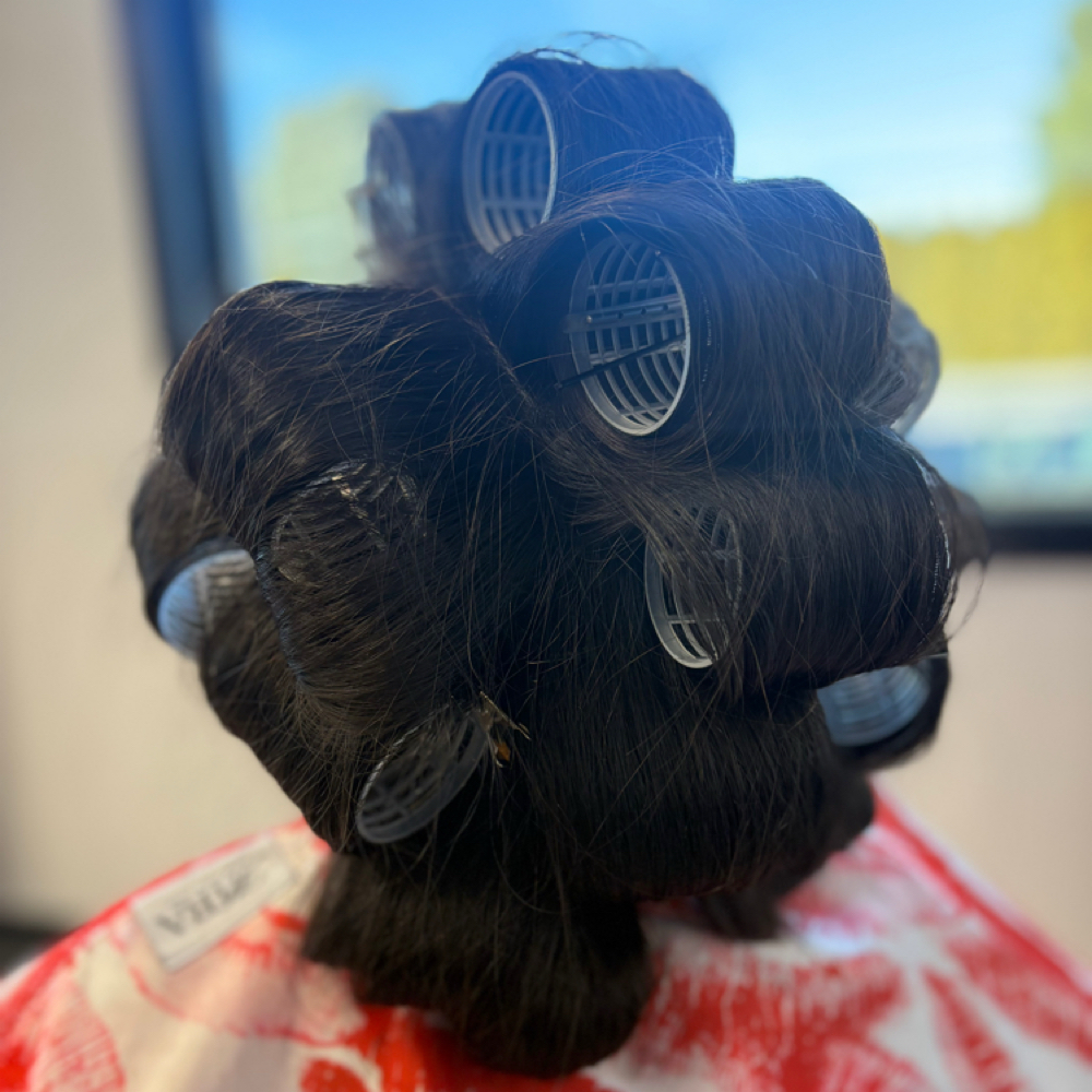 Wash/style at Glossed. Hair Studio in Pasco, WA