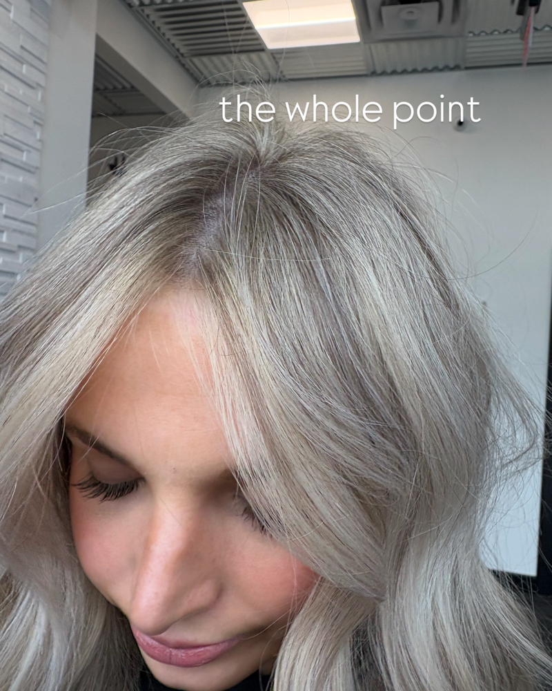 ROOT RETOUCH & HAIRCUT