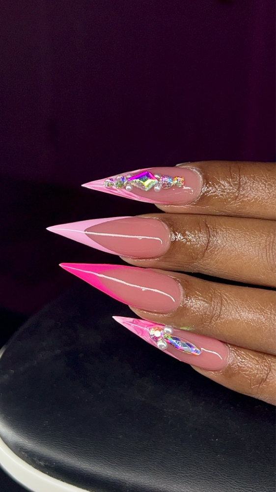 Rhinestones & Pearls