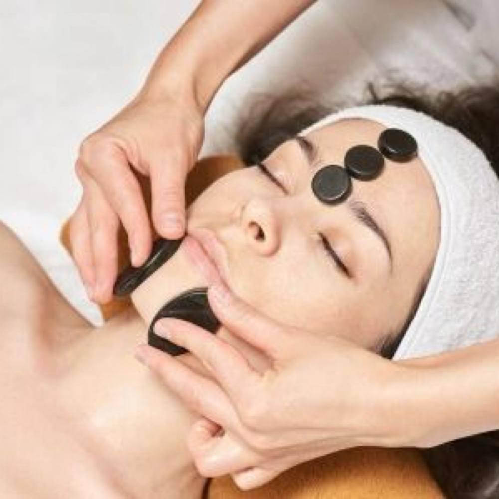 Cold Stone Face Massage at The Secret Garden Massage in Glen Mills, PA