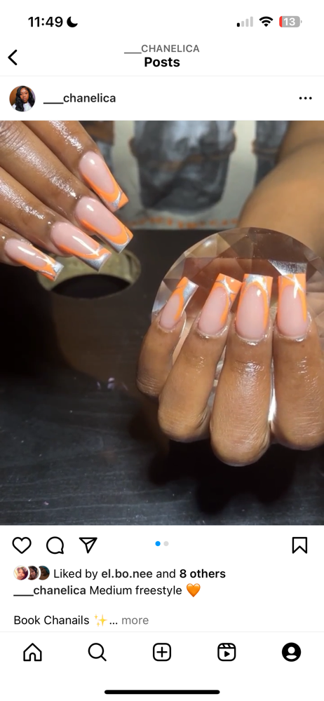 Medium French Tip