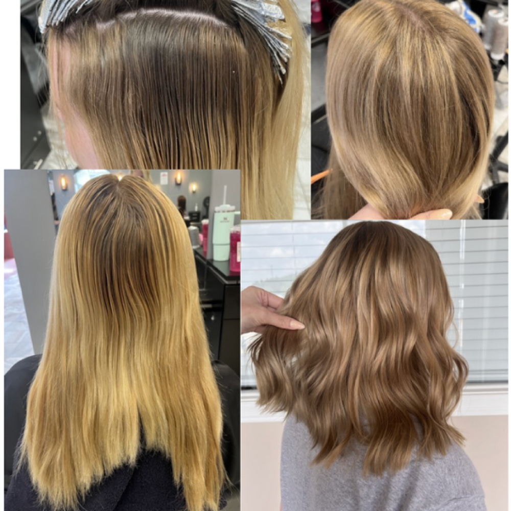 Corrective Color at Lucky Blonde Salon in Manchester, NH