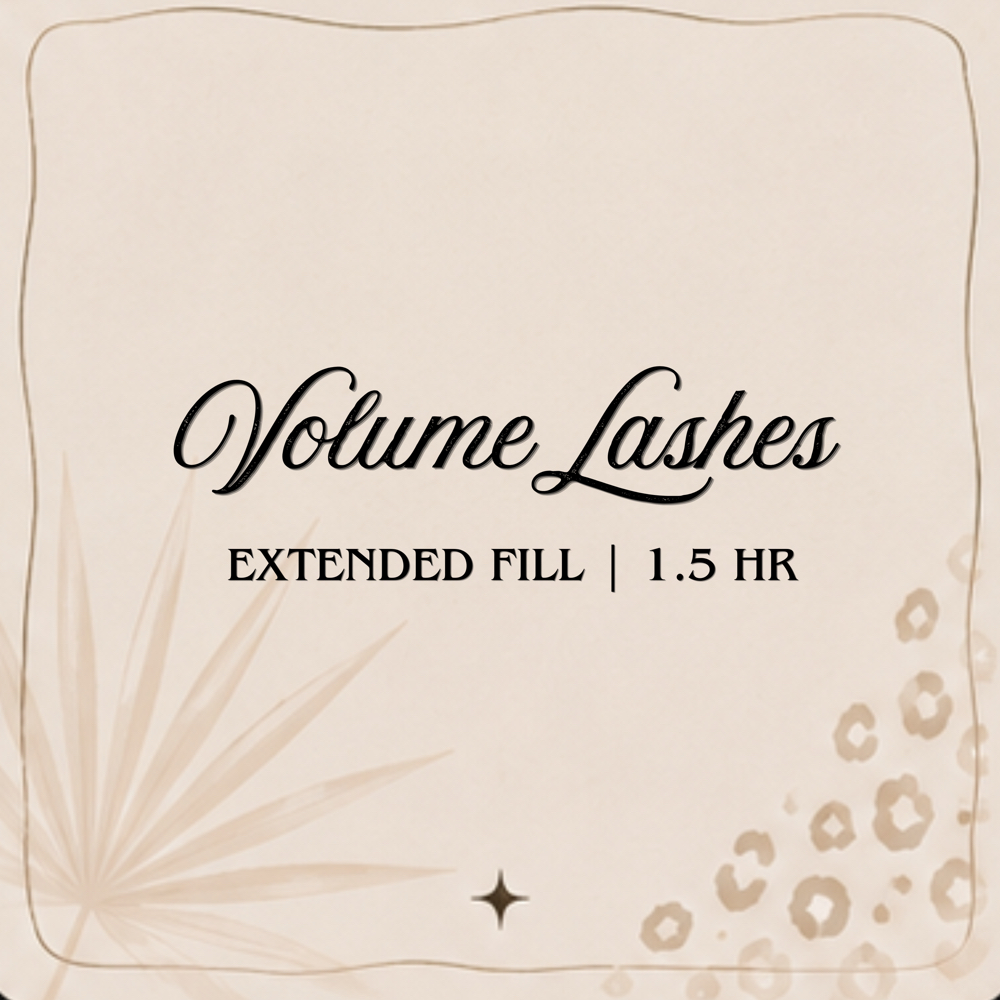 VOLUME LASH EXTENDED FILL at Desert Bloom Esthetics in Tulsa, OK