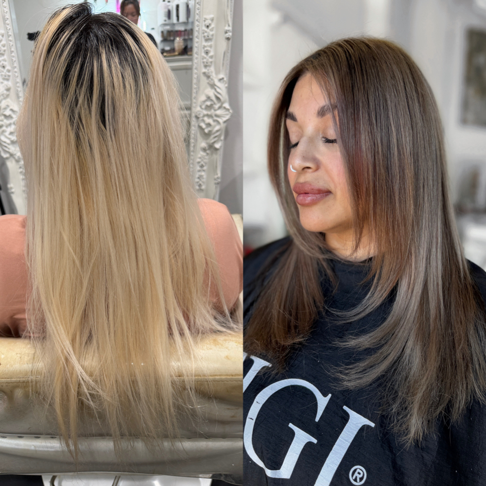Color Transformation at BlondeByKiera in Edmond, OK