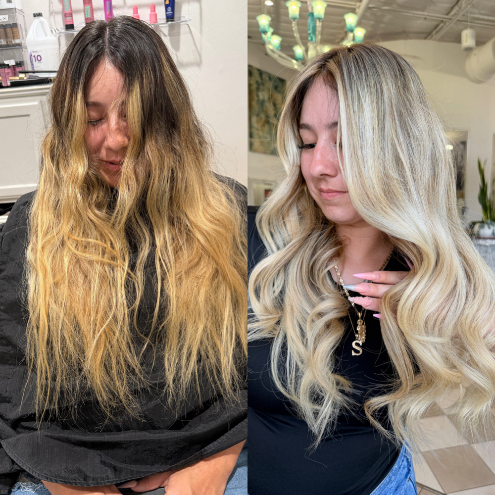Color Transformation at BlondeByKiera in Edmond, OK