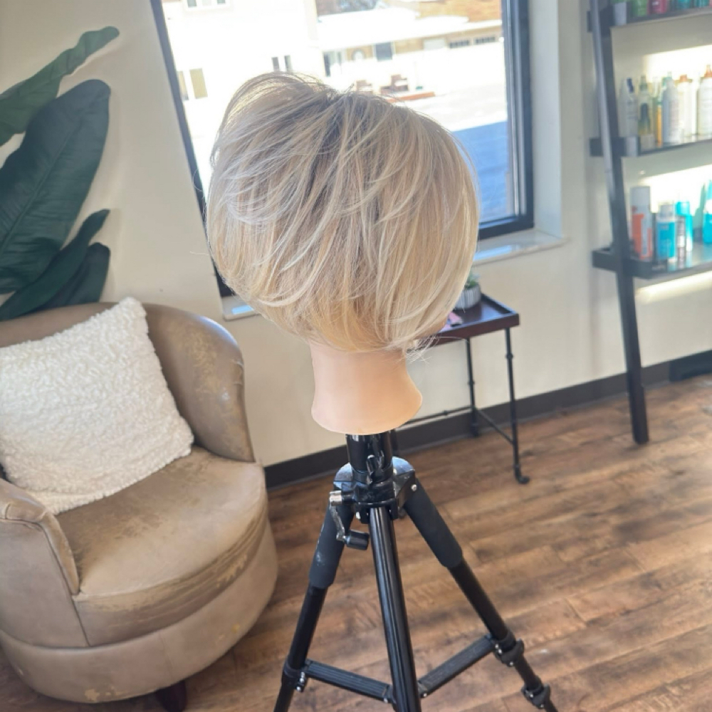 Wig Cutting at HairByDebbieKind   •AVEDA• in La Crosse, WI