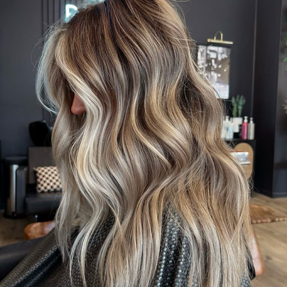 Balayage Mid Length at Blended Babes in Corpus Christi, TX